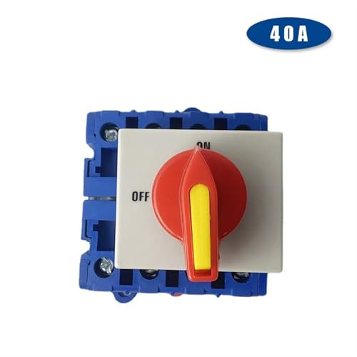 Interruptor desconexión 4P YMD11-40A panel apagado encendido LW30-40A 4