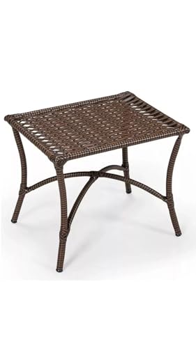 Mesa De Centro Modelo Sauipe De Vime Rattan Para Jardim Varanda Áreas