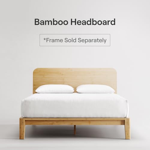 Image of Nectar Bamboo Headboard - Twin - Natural - Attachable to Bamboo Bed Frame (Sold Seperately) - Easy Tool Free Set Up - Contemporary and Durable