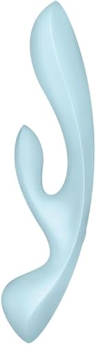 SATISFYER - Triple Oh Hybrid Wand Rabbit Vibrator