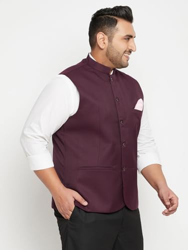 Image of Vastramay Plus Men's Nehru Jacket
