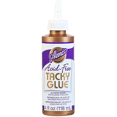 Aleene's 4oz Acid Free Tacky Glue Cover