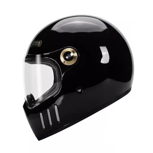 Casco Modular De La Moto, Casco De Media Cara De Motocicleta Callejera, FMVSS 218 Flip Up Helmet ECE/Dot Aprobado, con Casco De Motocross De Visor, Hombres, Casco Abierta para ATV UTV Cruiser
