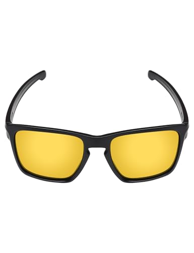 Image of Mryok Replacement Lenses for Oakley Sliver XL OO9341 Sunglass, HD Polarized, UV Protection, Impact Resistant & Perfectly Fit