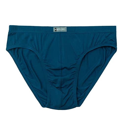 KNITLORD Men's Underwear Briefs Made of Bamboo Breathable Soft Men's Briefs Colourful Pack of 3 or 4