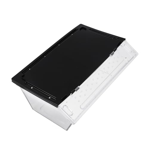 Toyvian 爬 飼 ボック 製 飼 ケー 爬 用 の餌 容 ゲッコヘビクモの輸送