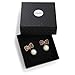 Fashion jewelry designer imitation pearl camellia charm dangle earrings for women (MISASHA white)