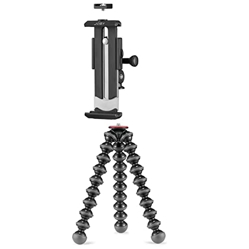 JOBY GripTight Tablet PRO 2 GorillaPod – Supports Up to 23.5cm/9.25' Wide Tablets - Compact, Durable, Travel, Working from Home, Watching Videos, Video Calls, Vlogging, Photo/Video Content Creation