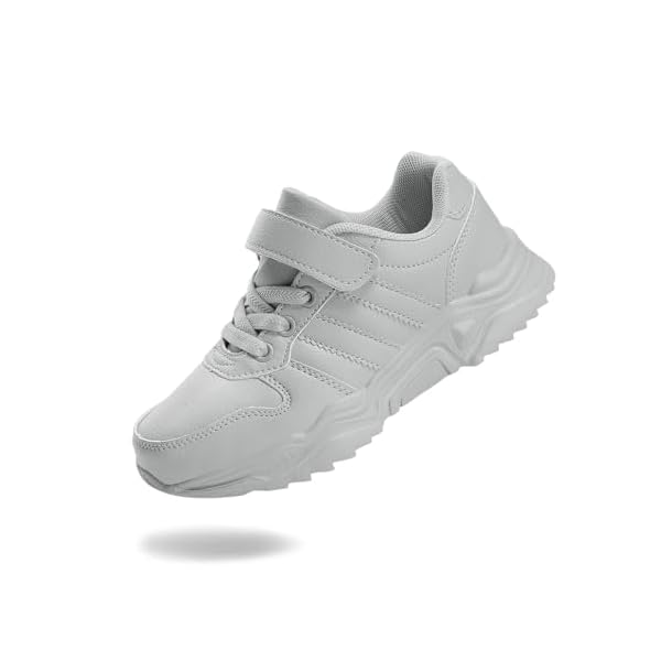 Unisex-Child White Boys Girls Shoes Antiskid Tennis Sneakers Outdoor Casual Kids Shoes Running Sneakers(Toddler/Little Kid/Big Kid) - Image 4
