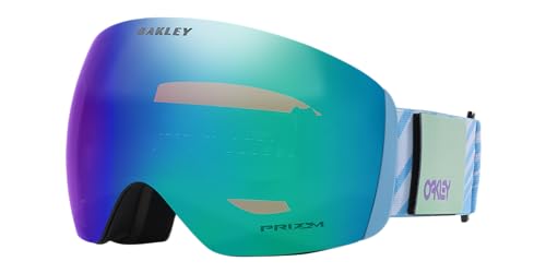 Oakley Unisex Sunglasses Fraktel Stonewash Frame, Prizm Snow Argon Iridium Lenses, MM
