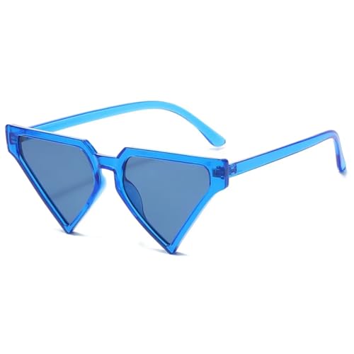 Lunettes de soleil femme punk vintage et élégance luxe UV400