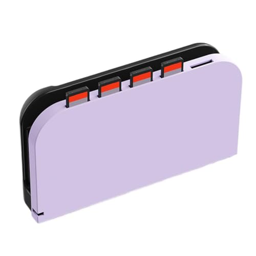 Switch 2 充電ベースカードケース 5つのカードスロット付き 収納+保護 オールラウンド保護 2in1