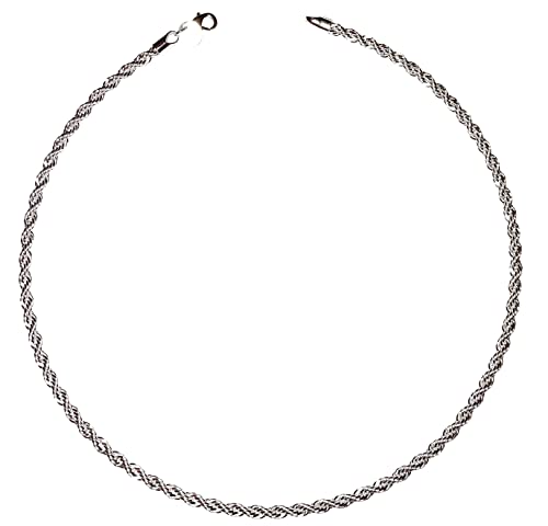 EXACT SELLER Halskette Damen Zopf 925 Sterling Silber plated Cover