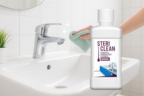Image of Modicare Stericlean Powerful Disinfectant Cleaner Original (500 ML) - Multi-Surface All-Purpose Cleaner for Home, Kitchen, Bathroom & Floor