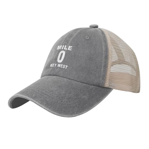 Gorra de béisbol ajustable Mile 0 Key West Cowboy para mujer miniatura 1