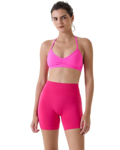 Image of AUROLA Dream Collection Women Workout Shorts High Waist Gym Shorts, Scrunch Butt Seamless Athletic Shorts