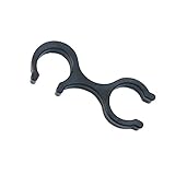 COYUE Trekking Pole Accessories Rubber Eight Buckles Double Rods 8 Buckles Trekking Pole Clips for Outdoor Sports Outdoor Products-5pcs