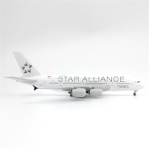 Modelo de avión en miniatura Airbus A380 de 18 cm para decoración de oficinas 3