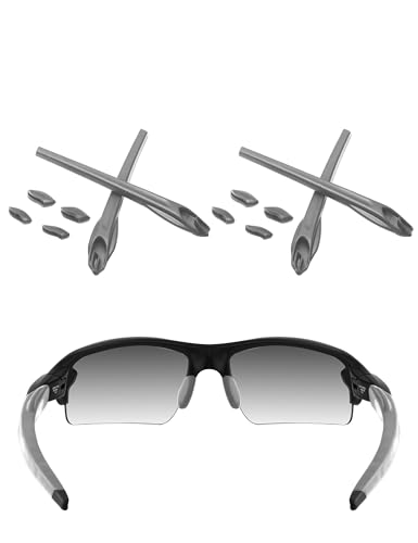 Image of ToughAsNails Replacement Rubber Kits Ear Socks and Nose Pads for Oakley Flak 2.0 XL OO9188 /Flak 2.0 OO9295 Sunglasses
