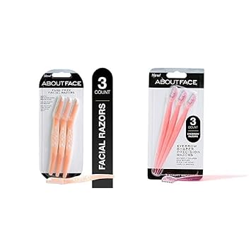 About Face Fuzz-Free Facial Razors and Eyebrow Shapers