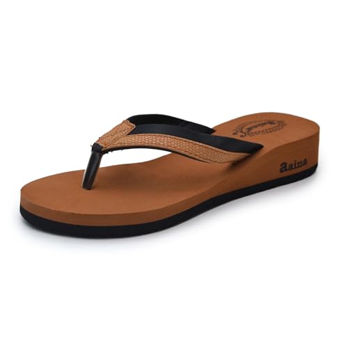 Image of Aaina Women's Tan Eva Heel Silky-01