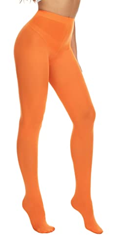 Image of CozyWow Women's 80D Soft Opaque Tights, High Waist Solid Color Womens Tights with 30+ Colors