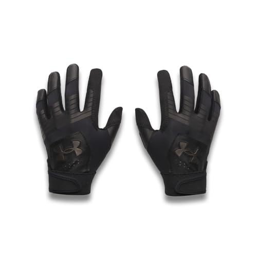 Under Armour Boys' T Ball Clean Up Baseball Gloves, 001 BLACK, OSFM