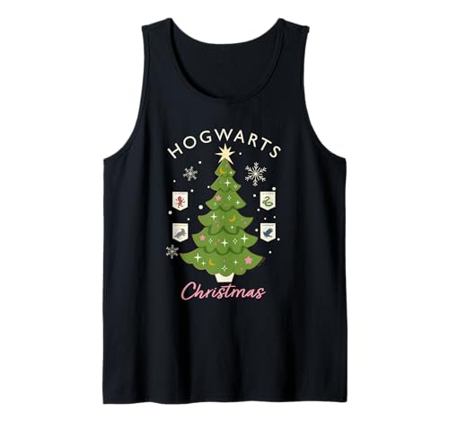 Image of Harry Potter Hogwarts Christmas Tree Tank Top