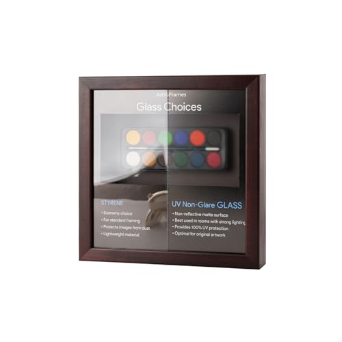 ArtToFrames 12x18 Replacement UV Non-Glare Glass for Picture and Poster Frames (Clear-17)