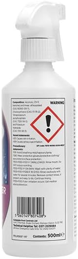 Kleen Spa Instant Filter Cleaner (Trigger Spray) for Hot Tubs, Swimming Pools & Filter Treatment