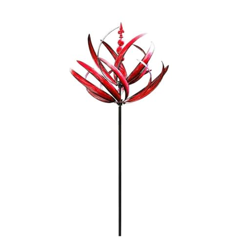 Large Metal Wind Sculpture Art for Garden and Patio Outdoor Decoration by Life (A, 90X20X20cm)