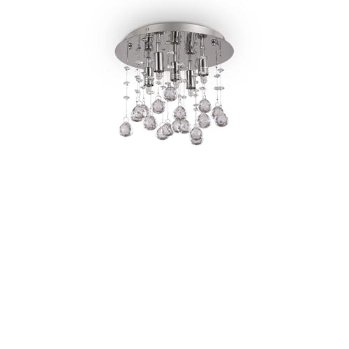 Lampe de plafond Evergreen Lights avec diffuseur grand angle au design géométrique