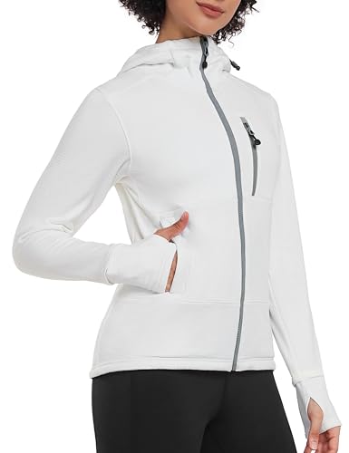 Veste en polaire pour femme Little Donkey Andy | Sweat à capuche chaud pour randonnée