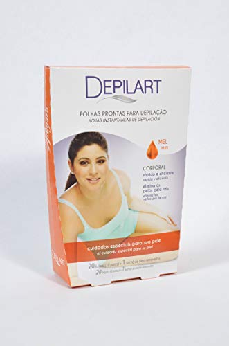 Depilart Depilador Transparente -Depilator Caixa Com 20 Unidades