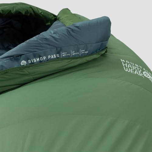 Mountain Hardwear, Bishop Pass Bolsa de Dormir: 30F Plumas, Fernwood, Largo/Cremallera Izquierda miniatura 3