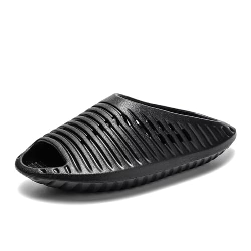 Jakcuz Mens' EVA Slippers UFO Shape Slip-on Athletic Outdoor Swimming Pool Water Shoes Open Toe Lightweight Beach Shoes