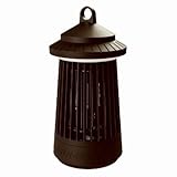 Ideal para uso en exteriores: el zapper está hecho de plástico duradero, resistente a la intemperie y su diseño decorativo de plástico complementa los muebles de patio al aire libre y otras decoraciones, para usar prácticamente en cualquier lugar al aire libre: patio, camping, playa, picnics y eventos deportivos.