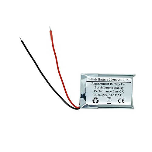 STARTONG 300mAh 3.7V Replacement Battery for Bosch Intuvia Display, Performance