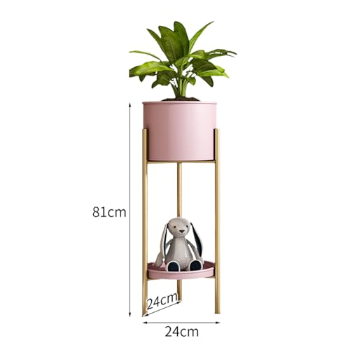 Support pour plantes à 2 niveaux pour libérer de l'espace au sol
