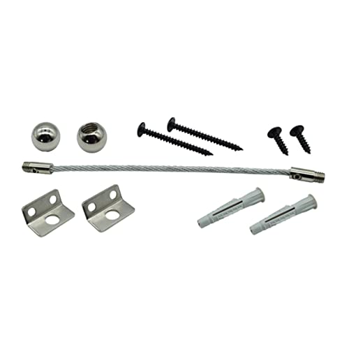 SAFIGLE 家具転倒防止アンカー 壁用固定具 チャイルドプルーフ ストラップ ワードローブ棚キャビネット固定対応 地震時にも