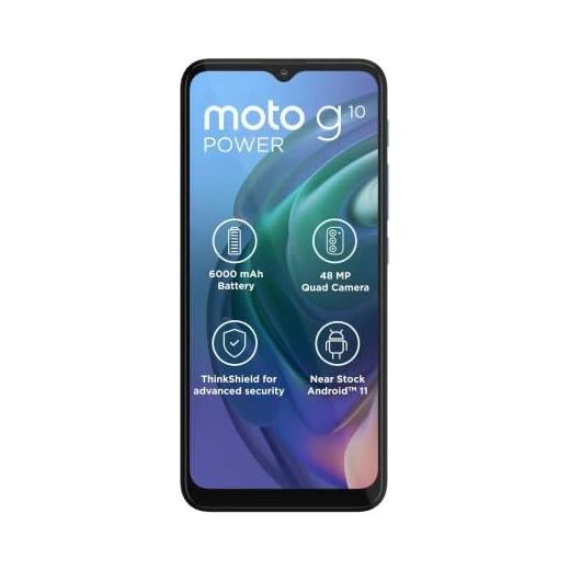 MOTOROLA G10 Power (64 GB) (4 GB RAM) (Breeze Blue)