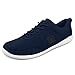 Produktbild Nanga Barefoot Men - Merino Barfuß Schuhe für Herren, Outdoor Sneaker aus Merinowolle, Gesundheitsschuhe, Traillaufschuhe (dunkelblau, Numeric_43)