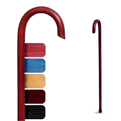 Handmade Wooden Classic American Walking Cane | Highly Durable American Hickory Wood Walking Cane | Ergonomic Handle and Body Grip Anti-Slip Rubber Tip Wood product thumbnail 11