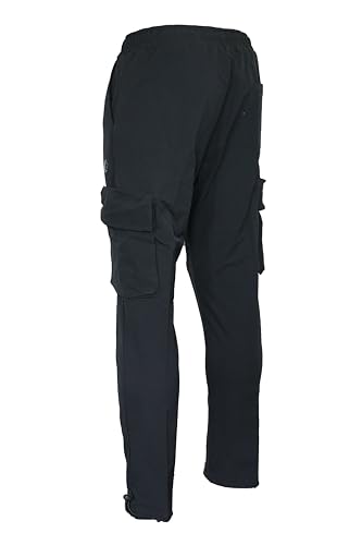 Pantalon de randonnée léger homme coupe ajustée extensible résistant eau - 4
