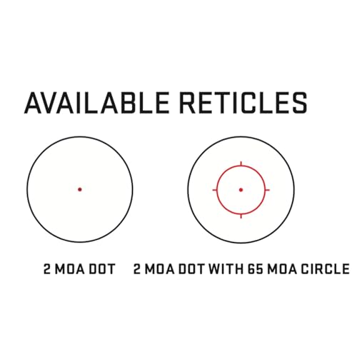 Sig Sauer ROMEO5XDR 1x20 mm 2 MOA Red Dot Sight & Juliet5-Micro 5X Magnifier Combo - Compact Rugged Durable Waterproof Gun Optics