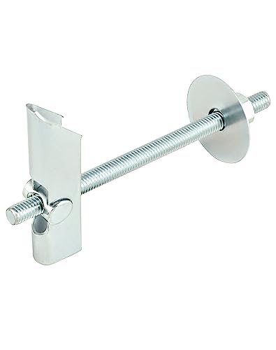 QWORK® 12 Pack M6 x 100mm Heavy Duty Plasterboard Fixings Toggle Bolts Drywall Anchors for Fixing Projectors Fans Lamps on Ceilings Plasterboards Cavity Walls - Image 4