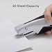 Staples Deluxe Plier Stapler, 20 Sheet Capacity, Black/Gray, 3/Pack (ST24546/24546VS)