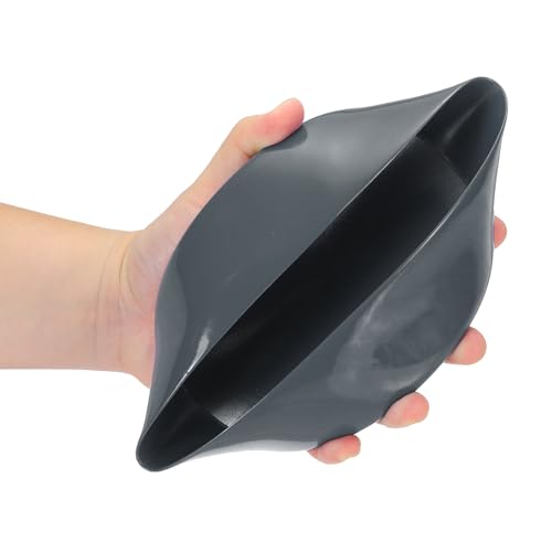 Image of uxcell 4pcs Rubber End Caps 160mm(6 5 /16 Inch) ID x 80mm(3 1 /8 Inch) H Vinyl Round End Cap Cover Screw Thread Protectors Dark Grey