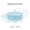 PROSPERRO LUMO by Parkash Candles Paraffin Wax Candles Tea Light, 3 hr Burn time, No Residue Diwali Decoration,Smokeless, (100 PC Unscented) #3