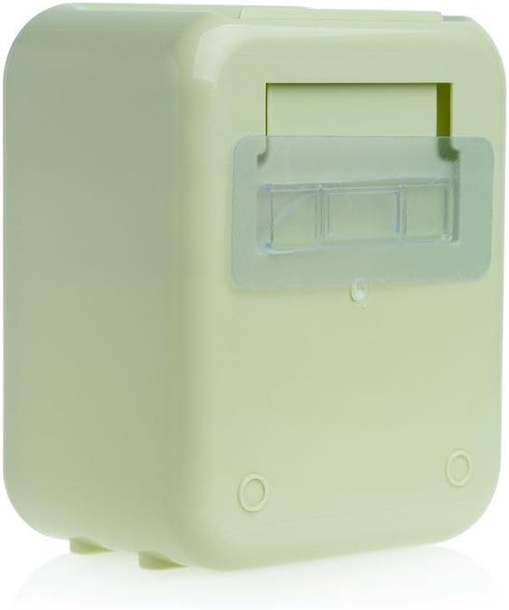 Modern Elegant Toilet Roll Holder & Dispenser with Built-in Shelf and Hidden Cabinet - Waterproof, Durable, Space-Saving Bathroom Storage for Wipes & Toiletries - Easy Installation (Light Gren)